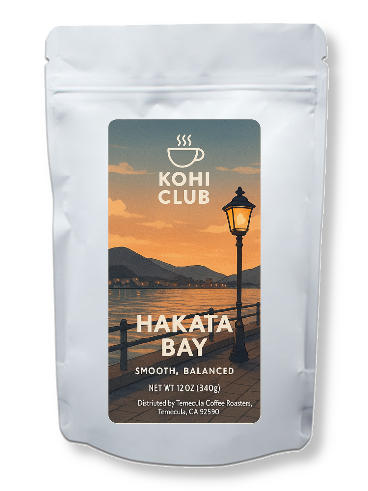 Hakata Roast Transparent_white bag