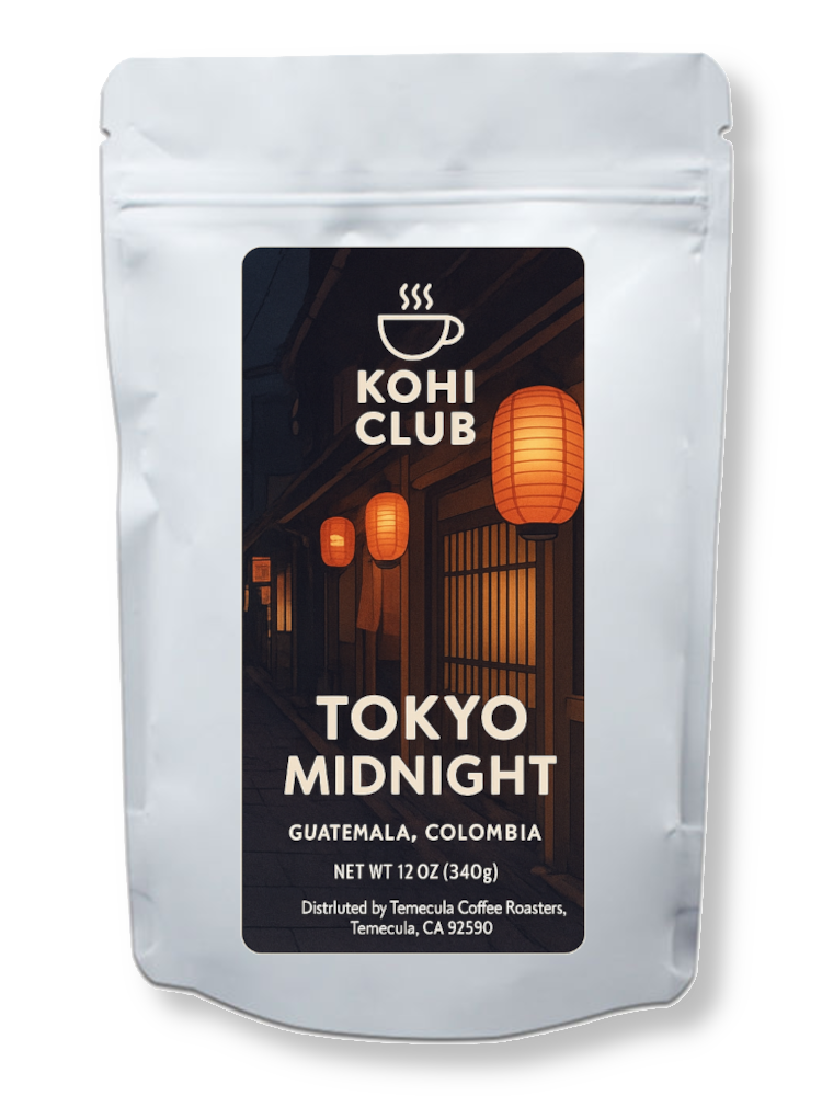 Tokyo Roast Transparent_white bag